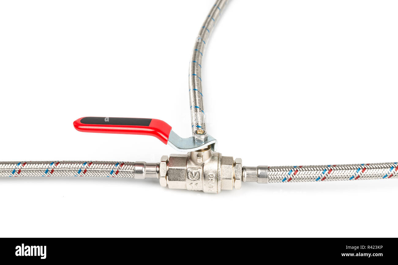 Water pipe flexible connection Stock Photo Alamy