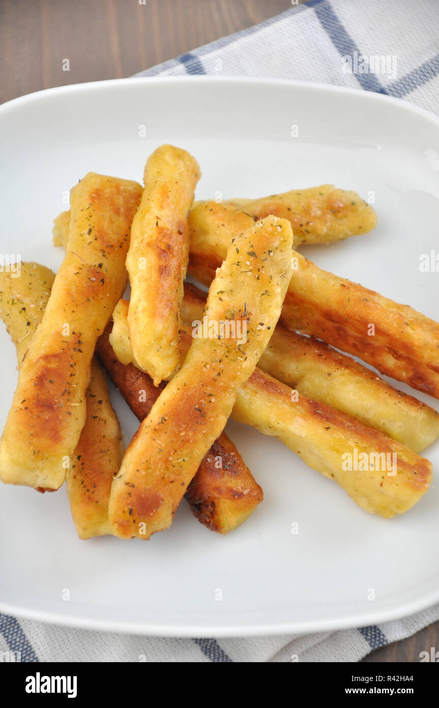 Schupfnudeln German finger shaped potato noodles Stock Photo Alamy