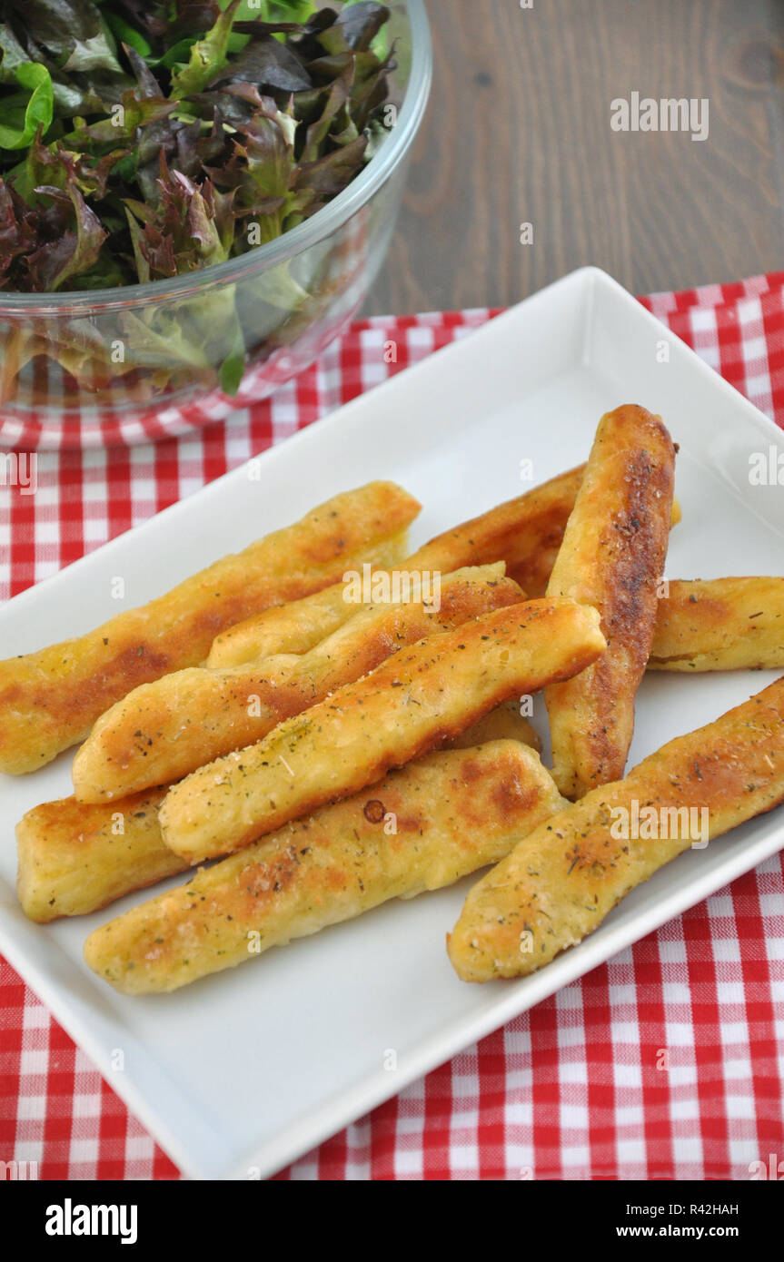 Schupfnudeln German finger shaped potato noodles Stock Photo Alamy