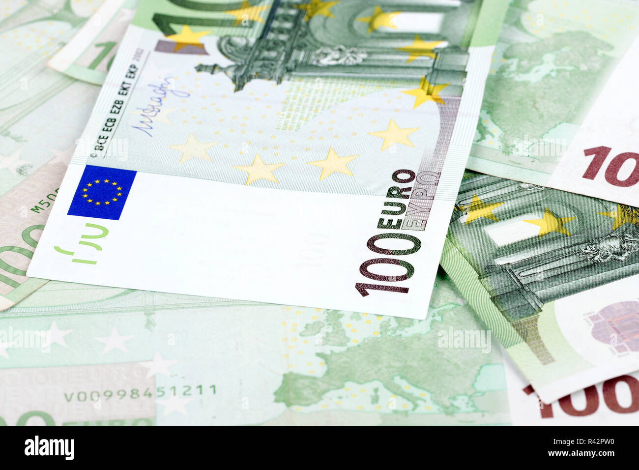 European money a background Stock Photo