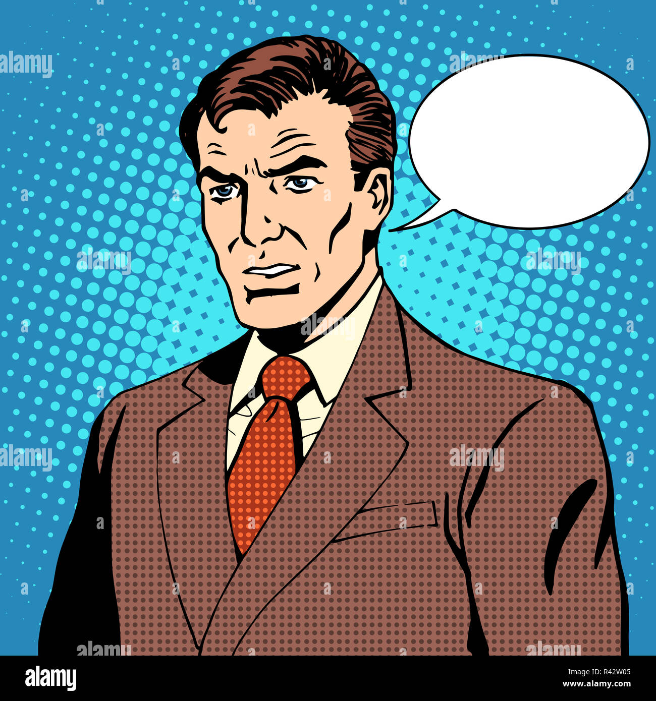 Serious businessmen vintage hi-res stock photography and images - Alamy