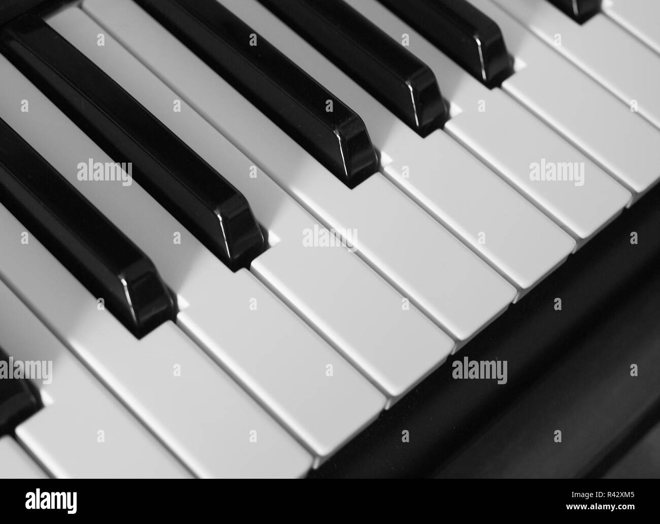 Keyboard electronic instrument Stock Photo Alamy