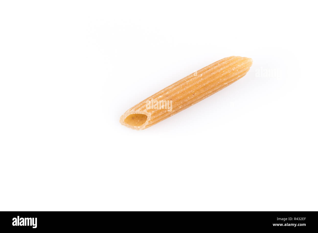 Wholegrain Penne Pasta Stock Photo