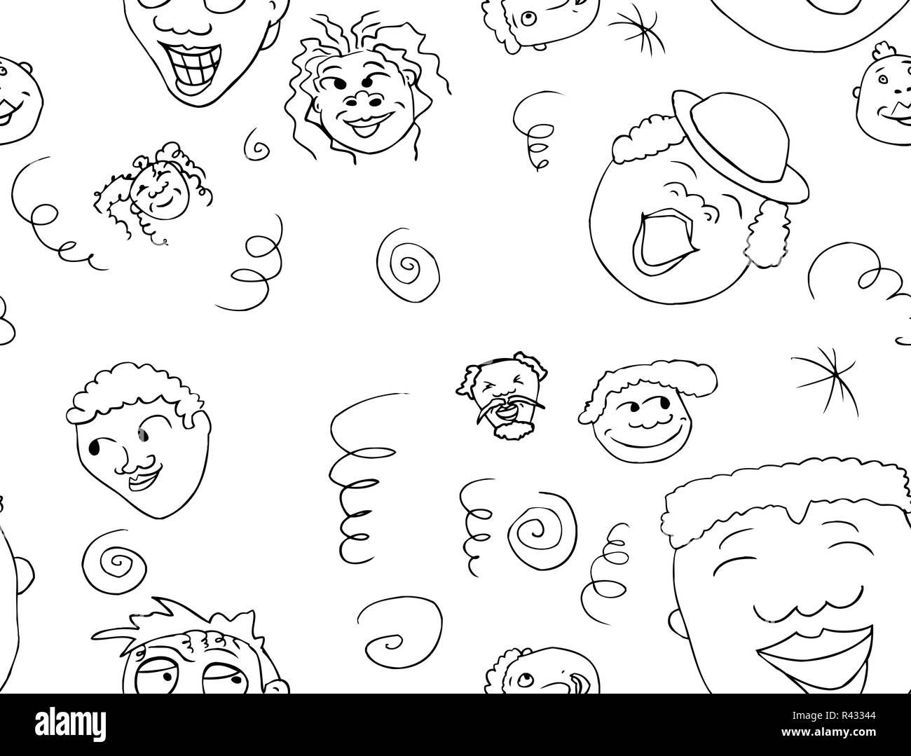 Hispanic pattern Black and White Stock Photos & Images - Alamy