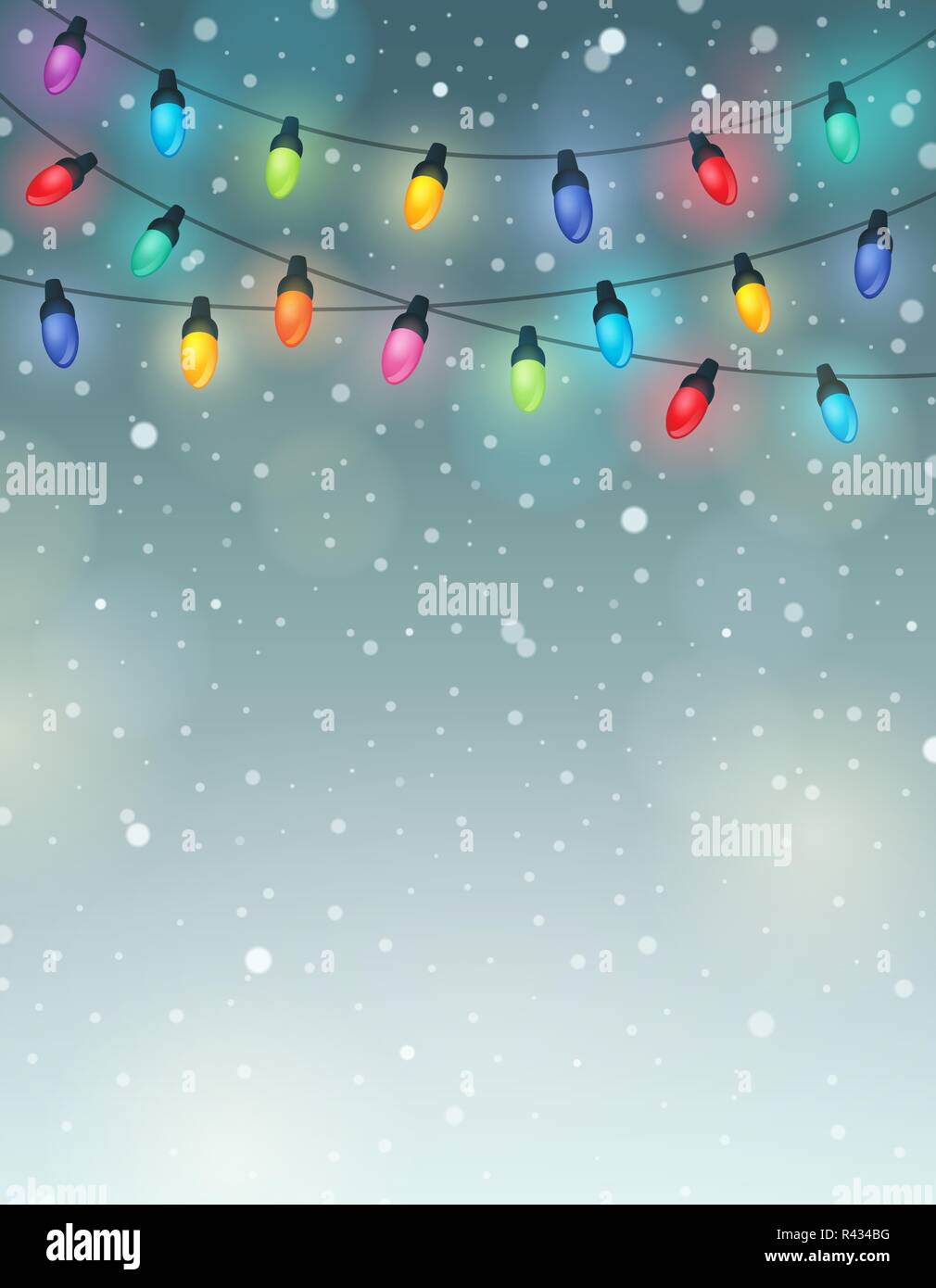 Christmas lights theme image 6 Stock Photo Alamy