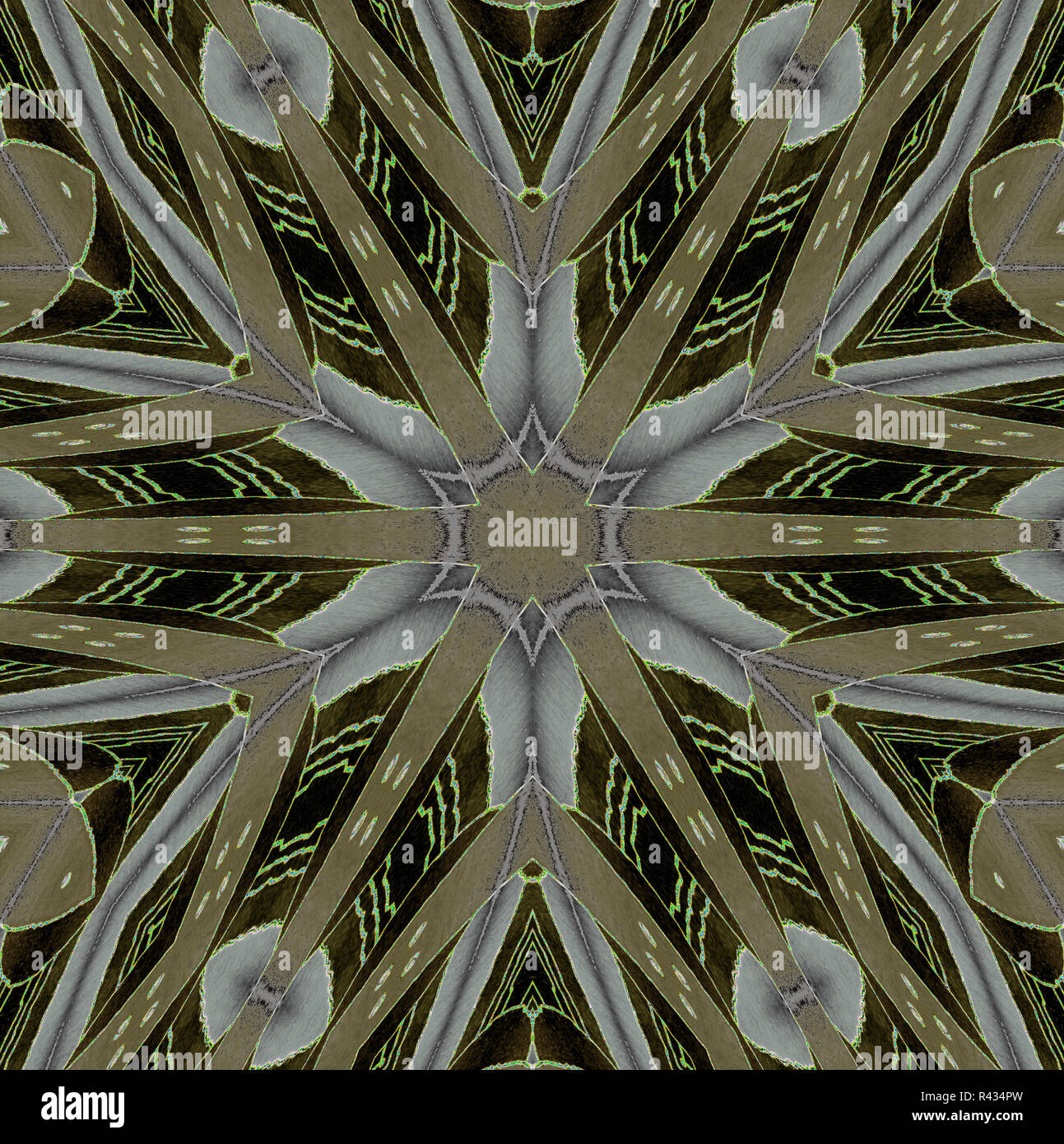 Seamless curved star pattern hi-res stock photography and images - Alamy