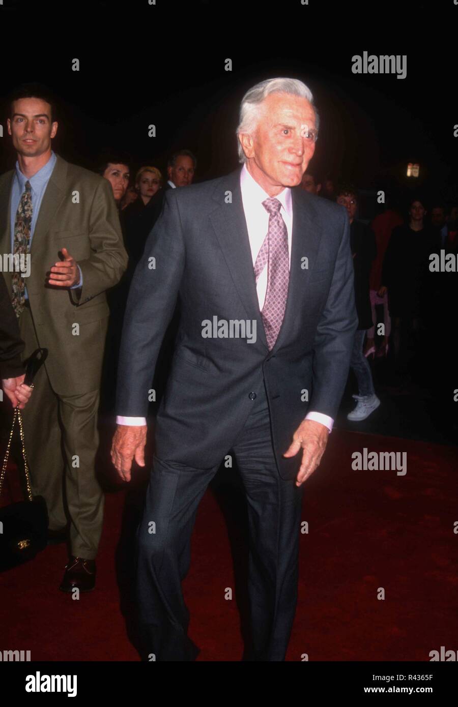 HOLLYWOOD CA FEBRUARY 25 Actor Kirk Douglas Attends The Opening 