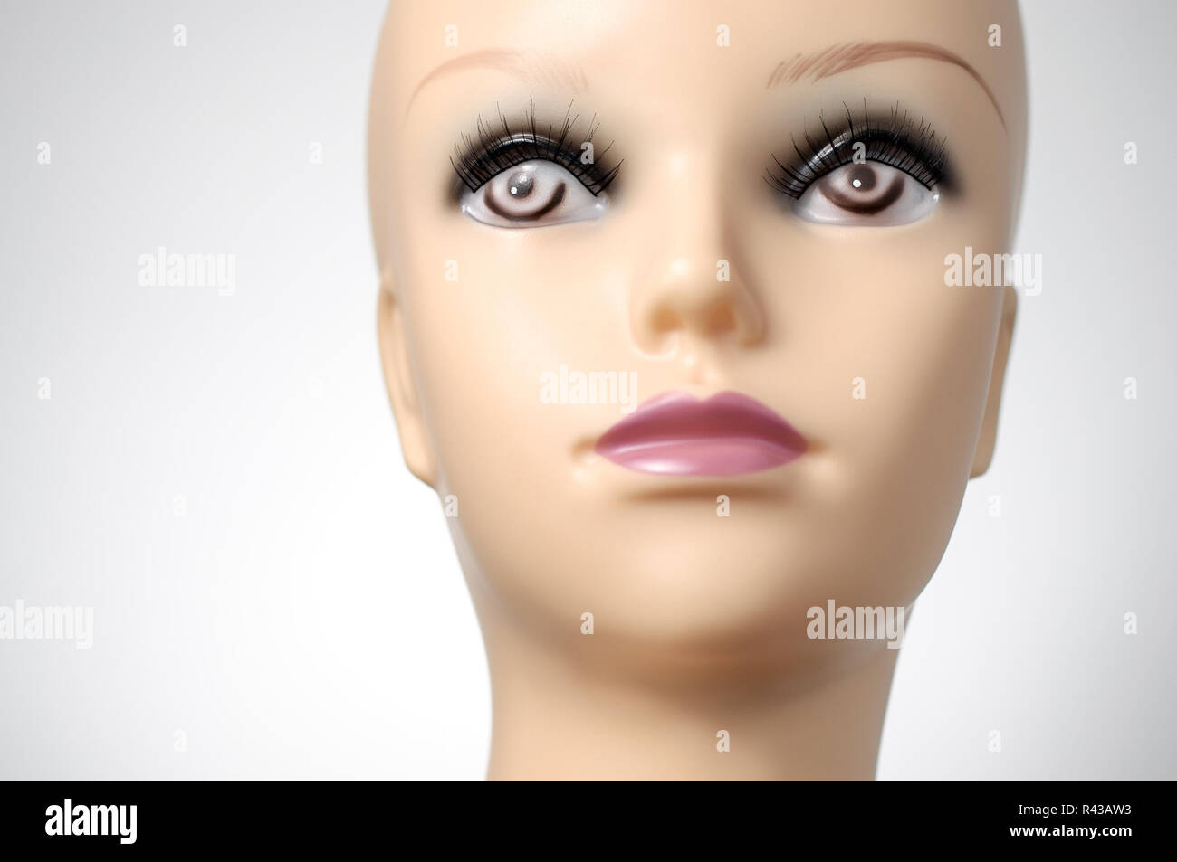 Hairless Female Like Mannequin Portrait High-Res Stock Photo - Getty Images