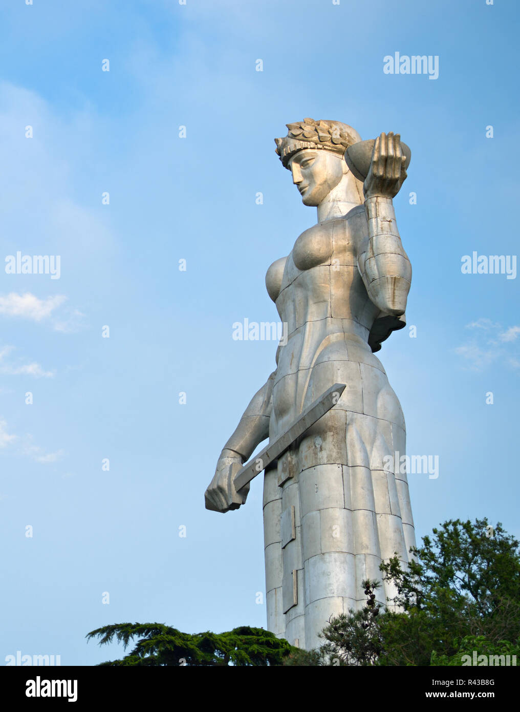 Mother Georgia monument, Tbilisi Stock Photo