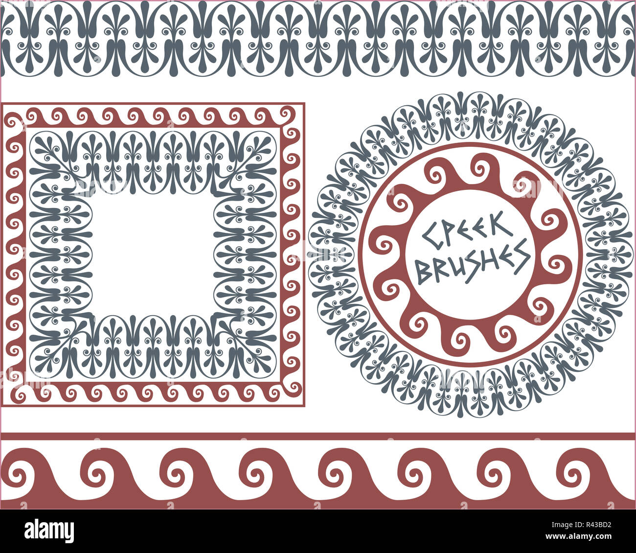 Greek key patterns hi res stock photography and images Alamy