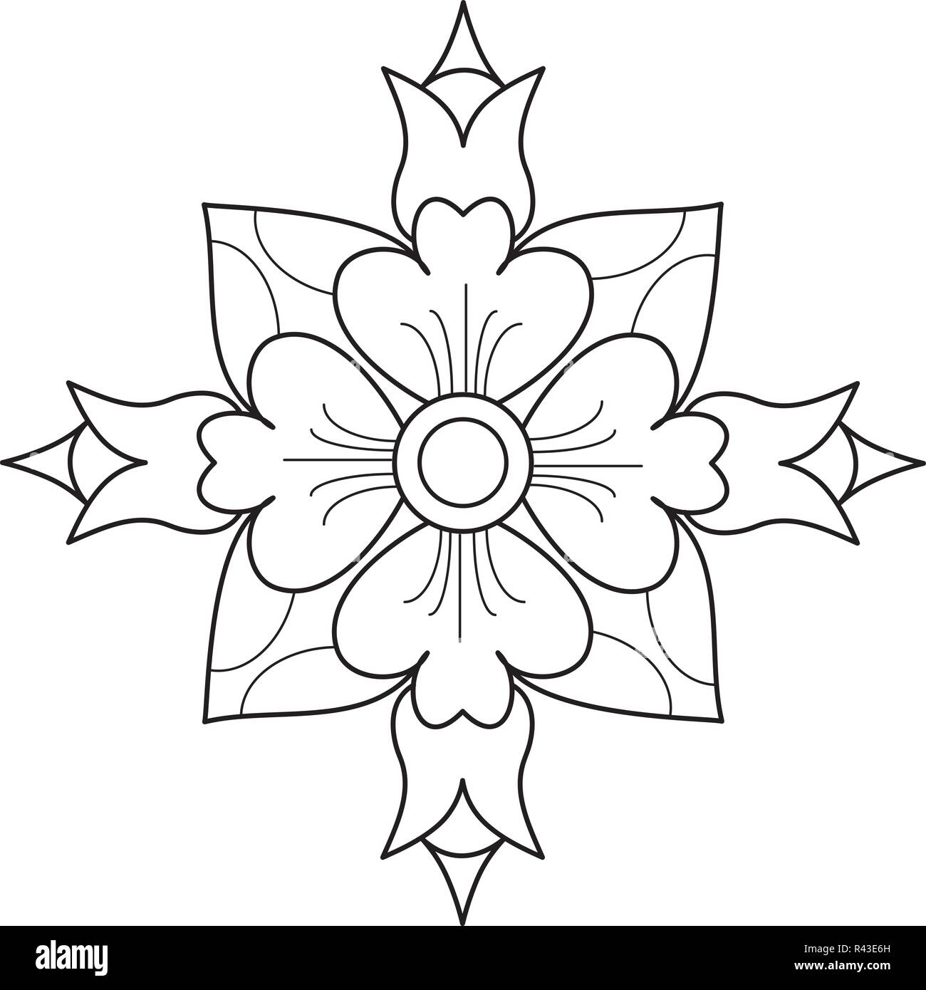 Featured image of post Flower Rangoli Design Black And White : Download the perfect black and white pictures.