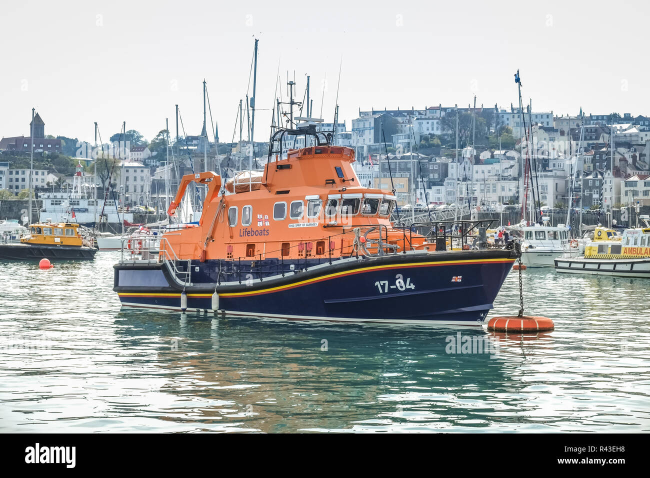 RNLI Lifeboat Stock Photo