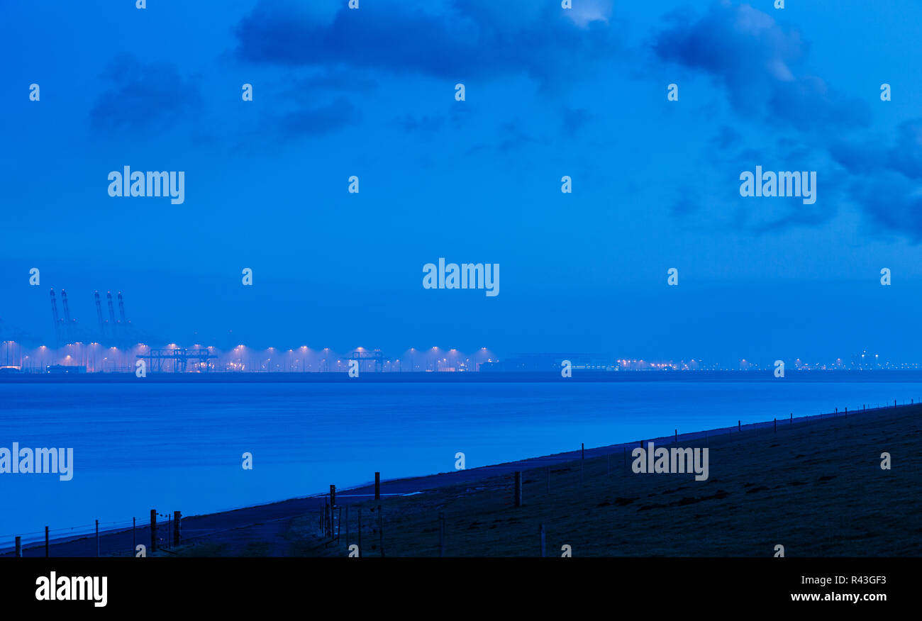 jade weser port | wilhelmshaven Stock Photo
