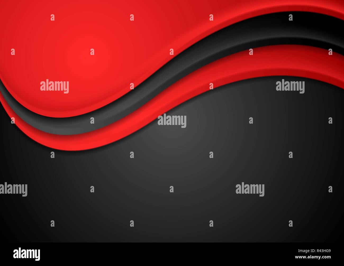 Abstract red and black wavy background Stock Photo Alamy