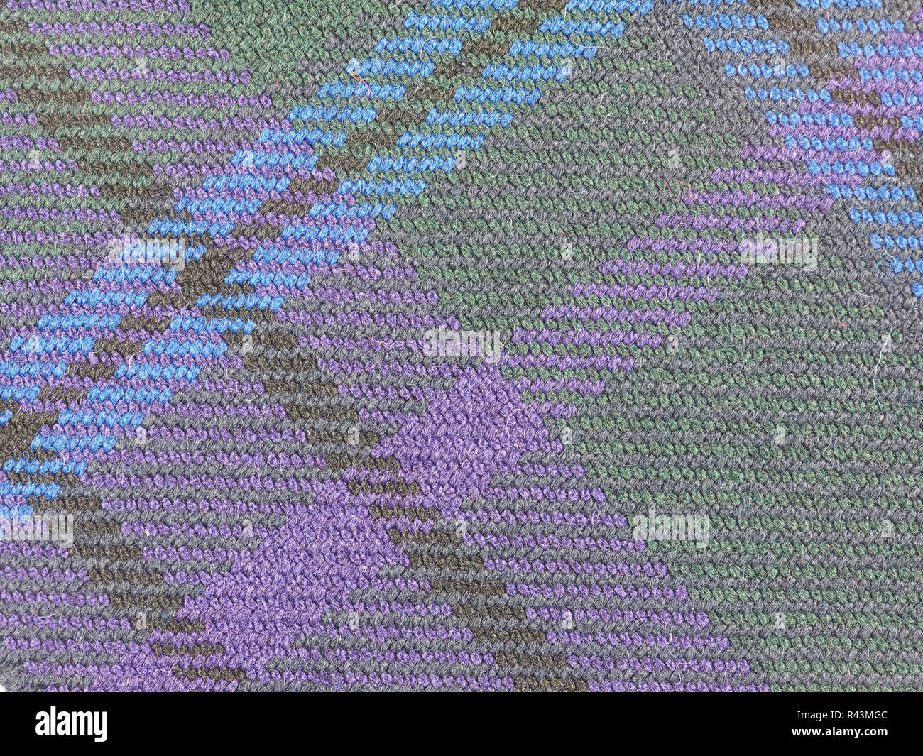 Tartan fabric background Stock Photo