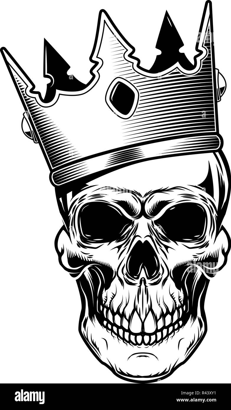 Portrait King Crown Sketch Engraving Vector Stock Vector (Royalty Free)  2059361006 | Shutterstock