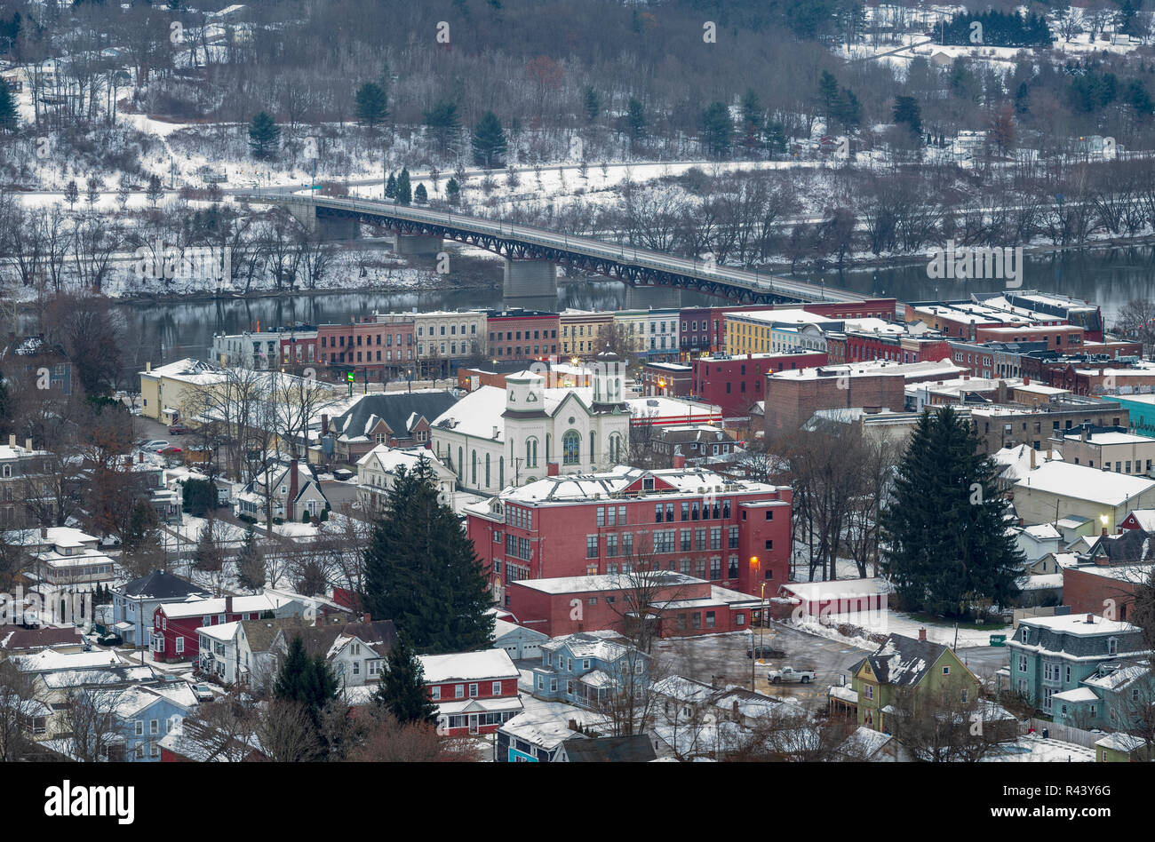 Owego is a small village in New York State, located along the