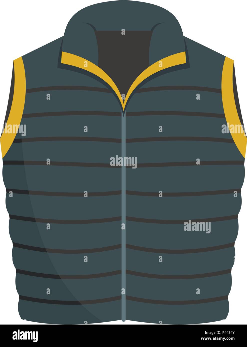 Black and yellow hoodie Stock Vector Images - Alamy