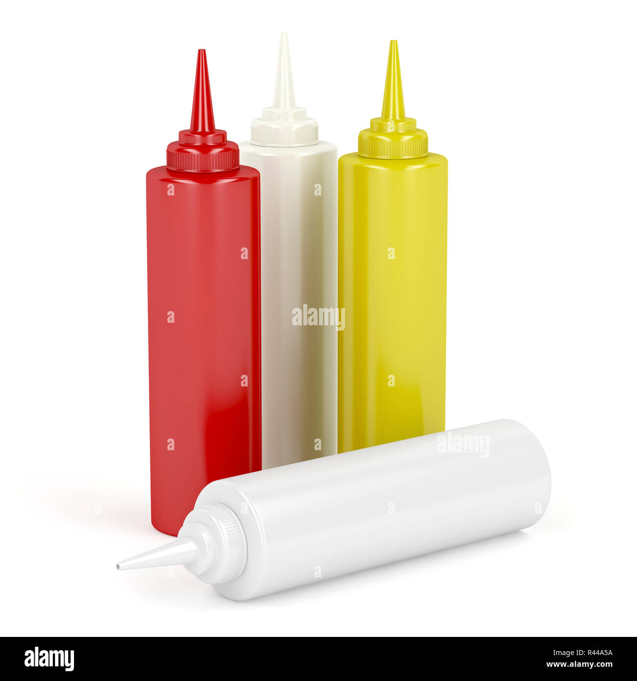 Sauce bottles Stock Photo Alamy