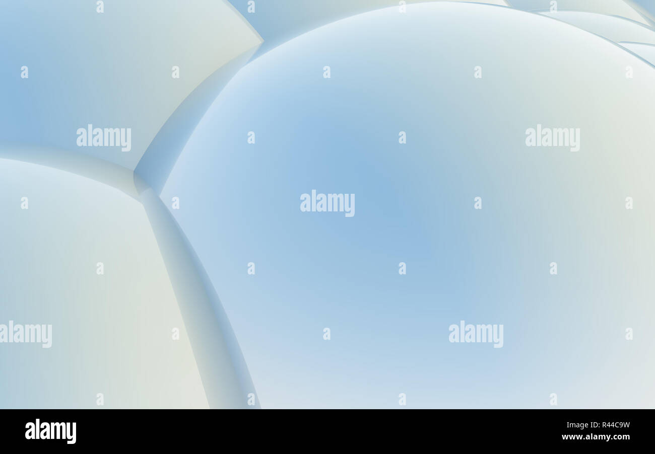 3D blue abstract spheres background Stock Photo - Alamy