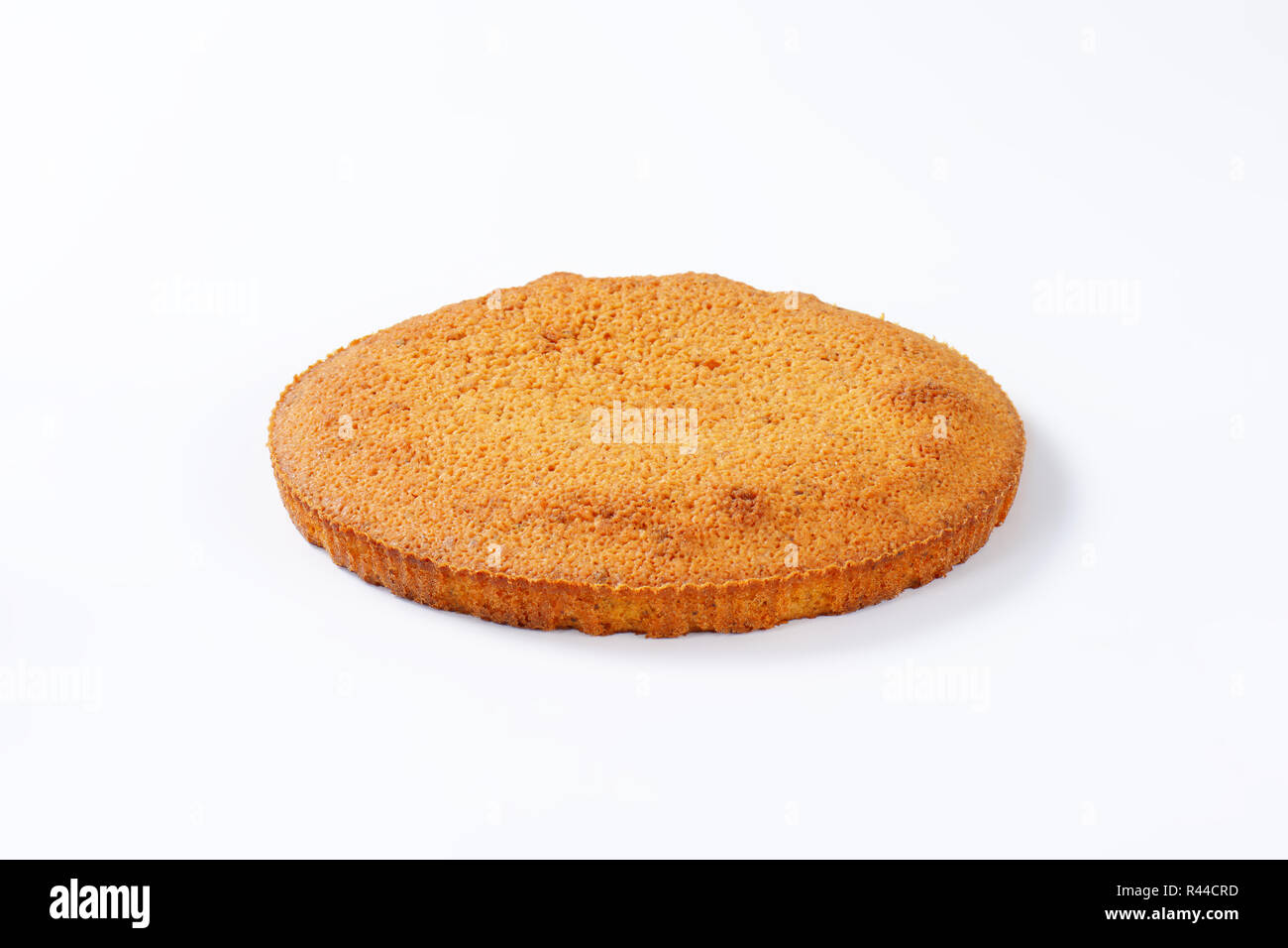 Sponge cake base Stock Photo Alamy