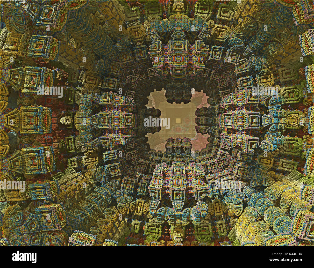 fractals computer graphics Stock Photo - Alamy