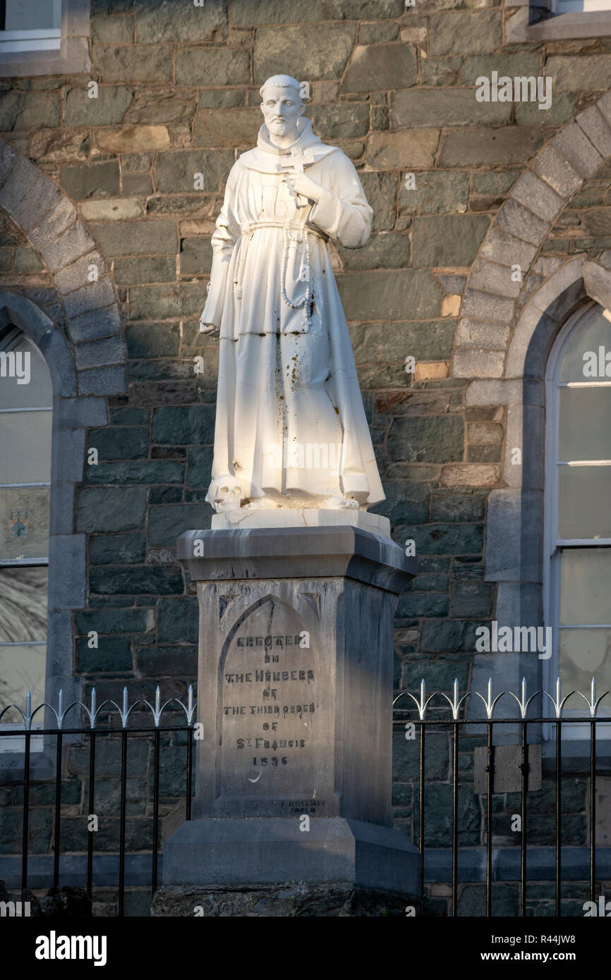 Religion Ireland, St. Francis statue at the Franciscan Friary