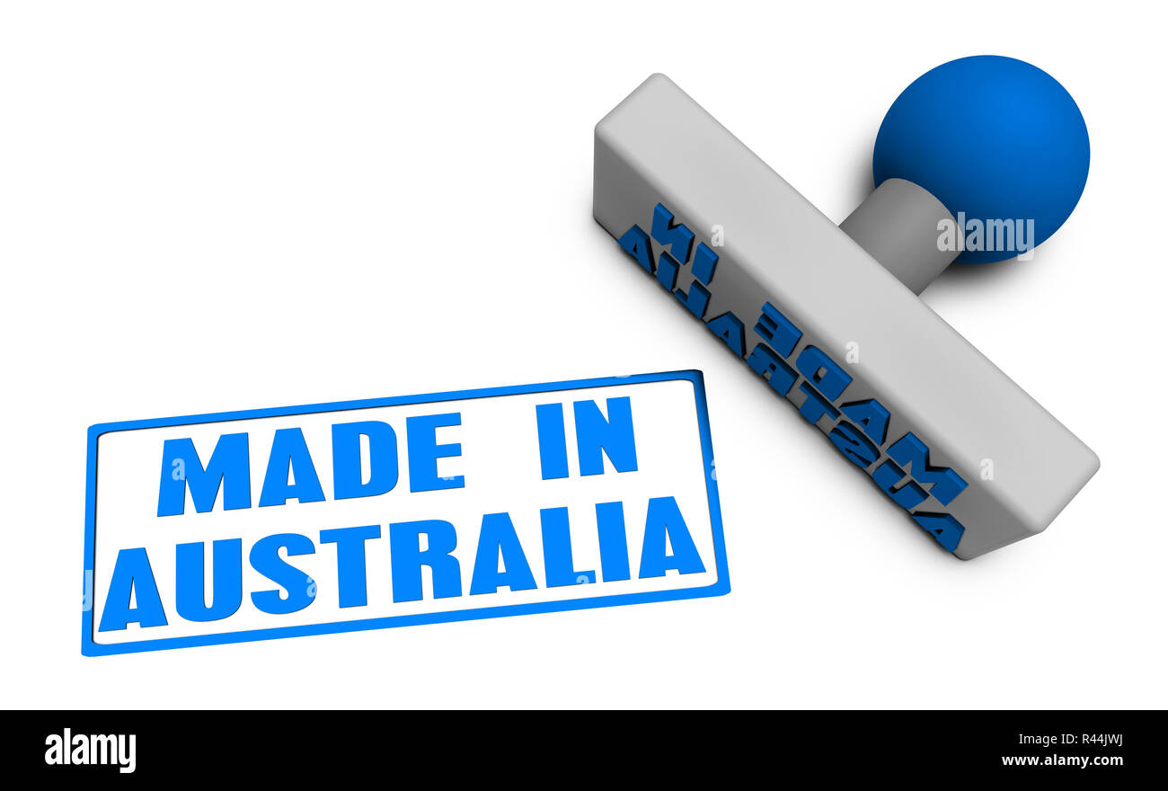 Australia form Cut Out Stock Images & Pictures - Alamy