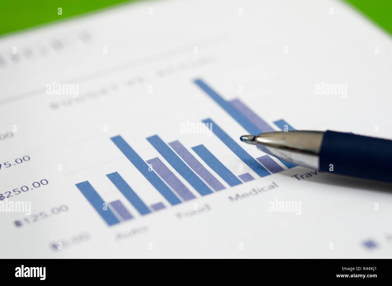 Pen Drawing Graph Image Graphs and pen Stock Photo - Alamy