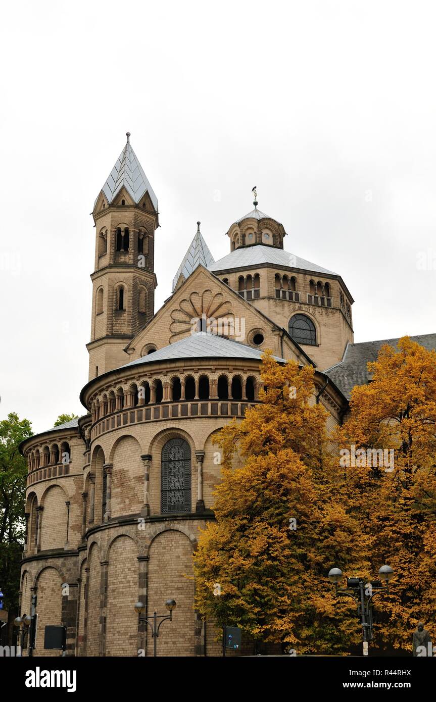st apostles church in cologne Stock Photo