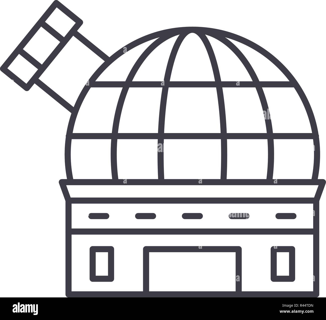 Signal station observatory Stock Vector Images - Alamy