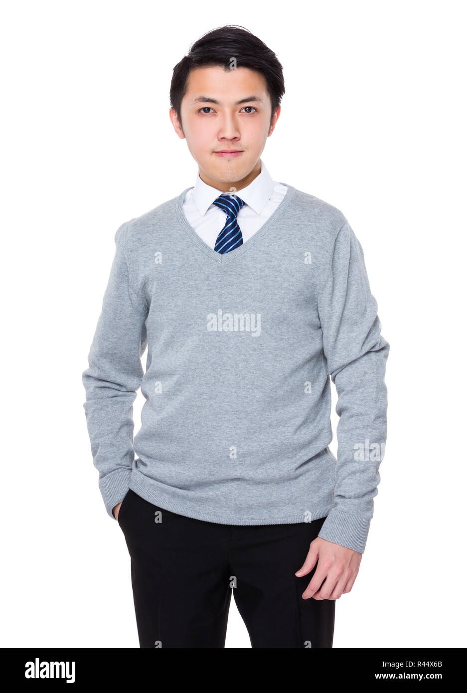 Asian young businessman Stock Photo - Alamy