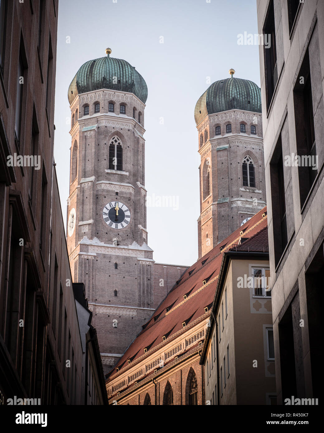 Frauenkirche in München Stock Photo