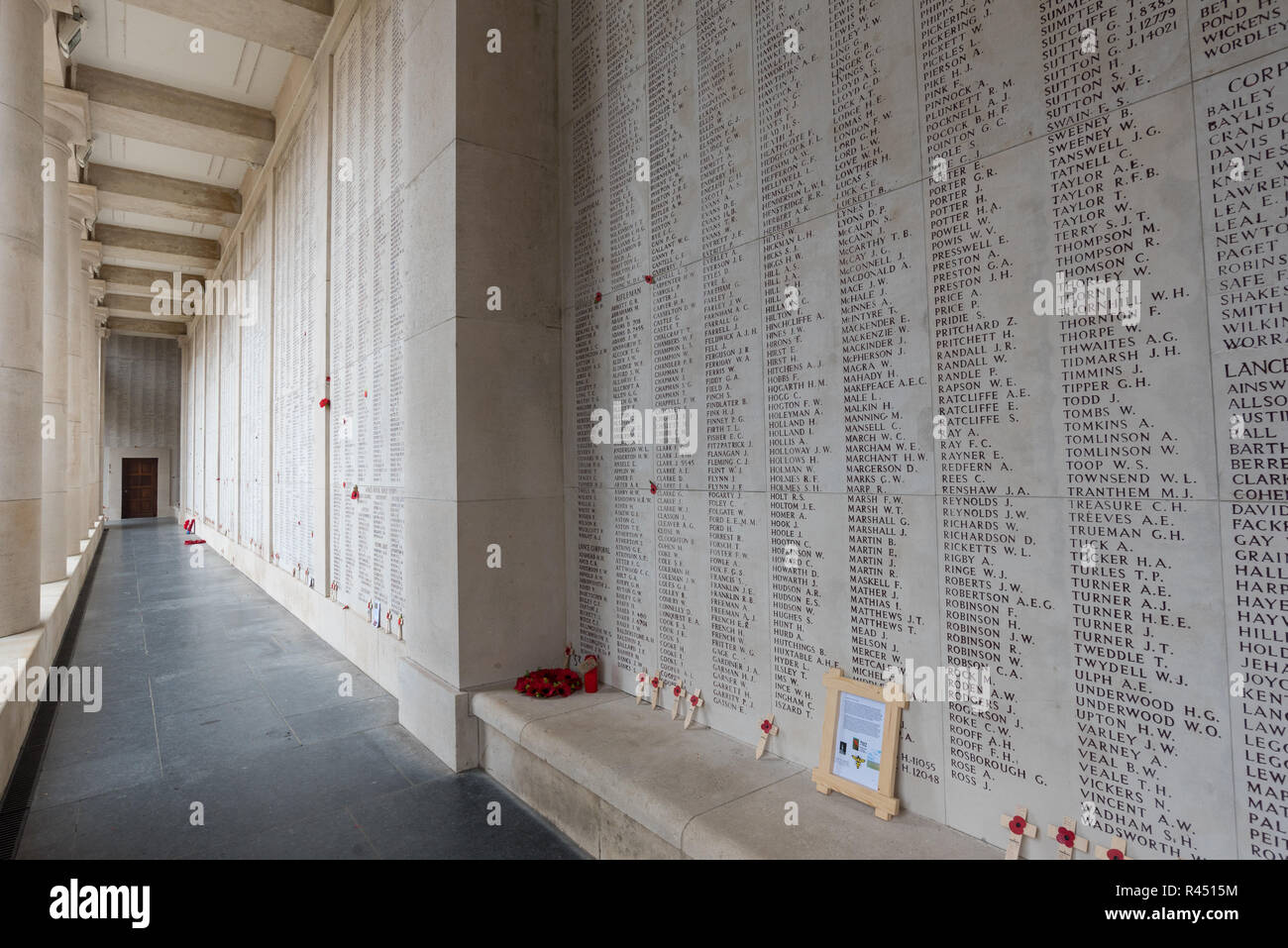 Names inscribed on menin gate hi-res stock photography and images - Alamy