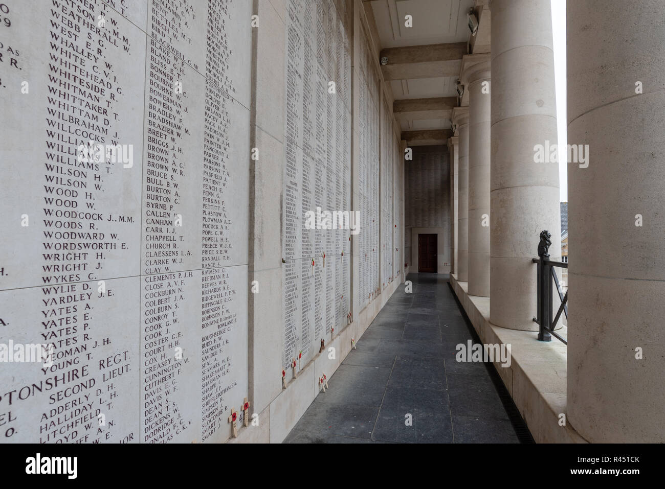 Names inscribed on menin gate hi-res stock photography and images - Alamy