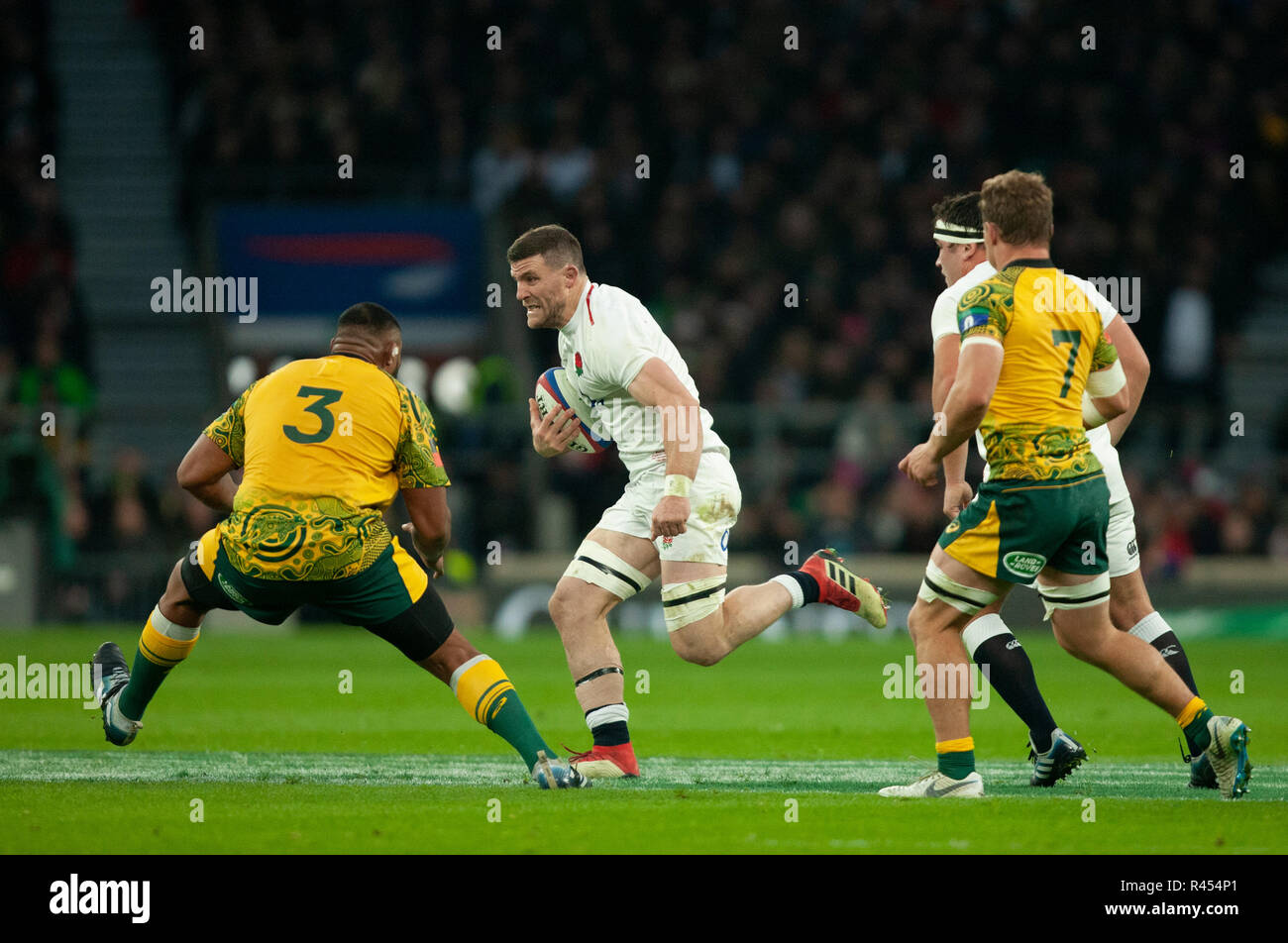 Rugby union action mark taylor hi-res stock photography and images