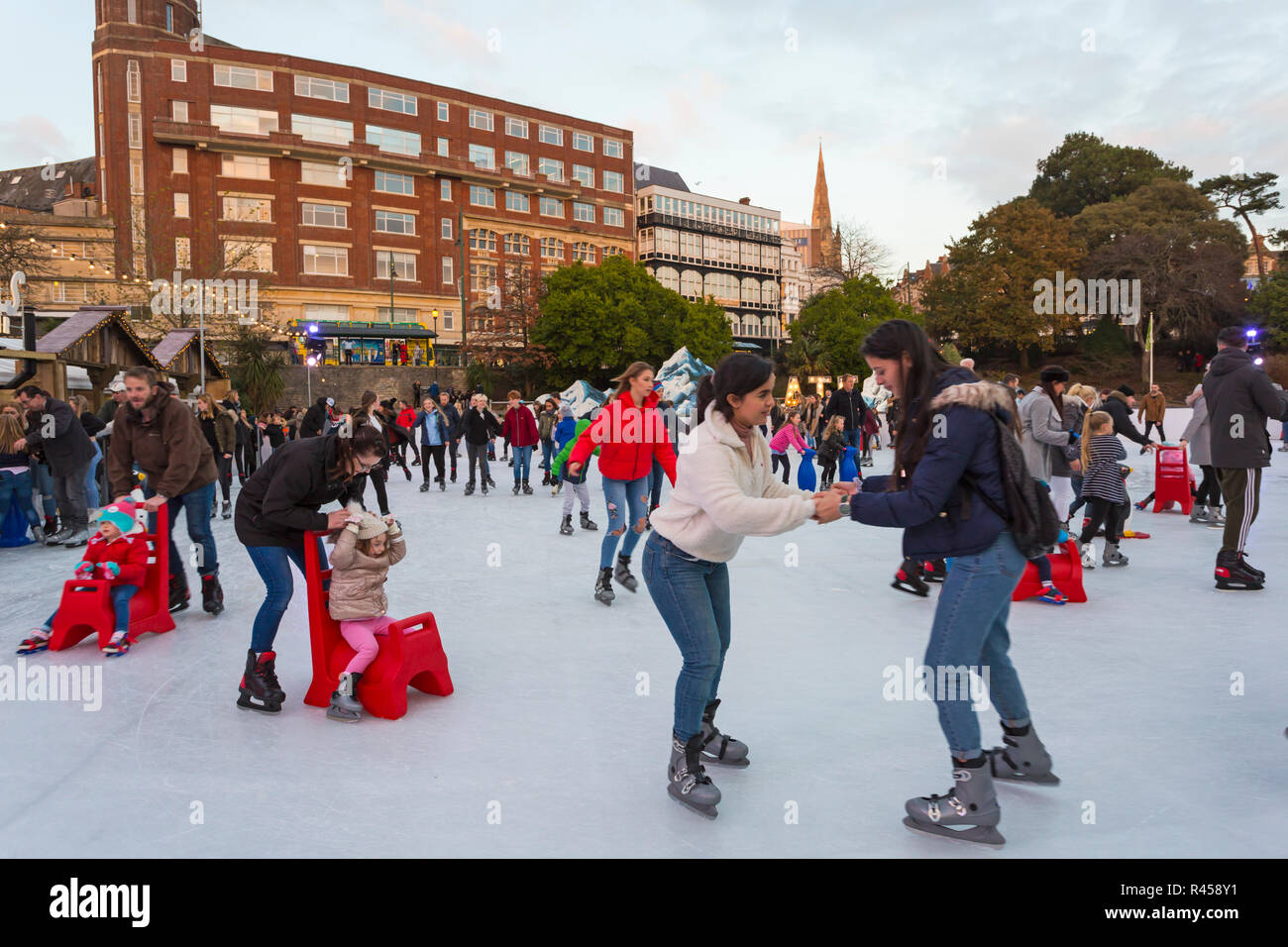 Bournemouth ice rink hires stock photography and images Alamy