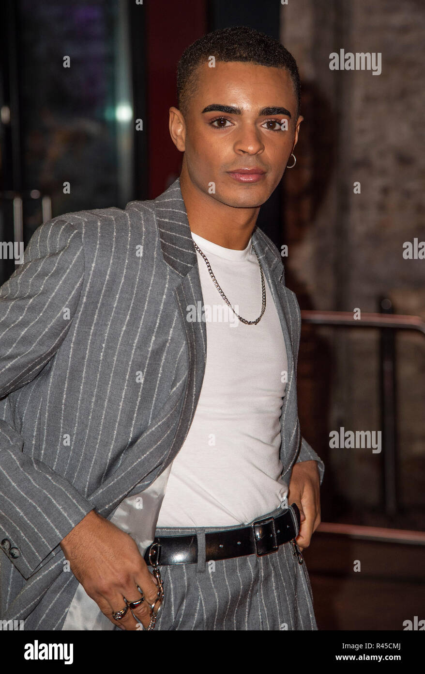 LONDON, ENGLAND - NOVEMBER 25:  Layton Williams attends The British Academy Children's Awards 2018 at The Roundhouse on November 25, 2018 in London, England. Credit: Gary Mitchell, GMP Media/Alamy Live News Stock Photo