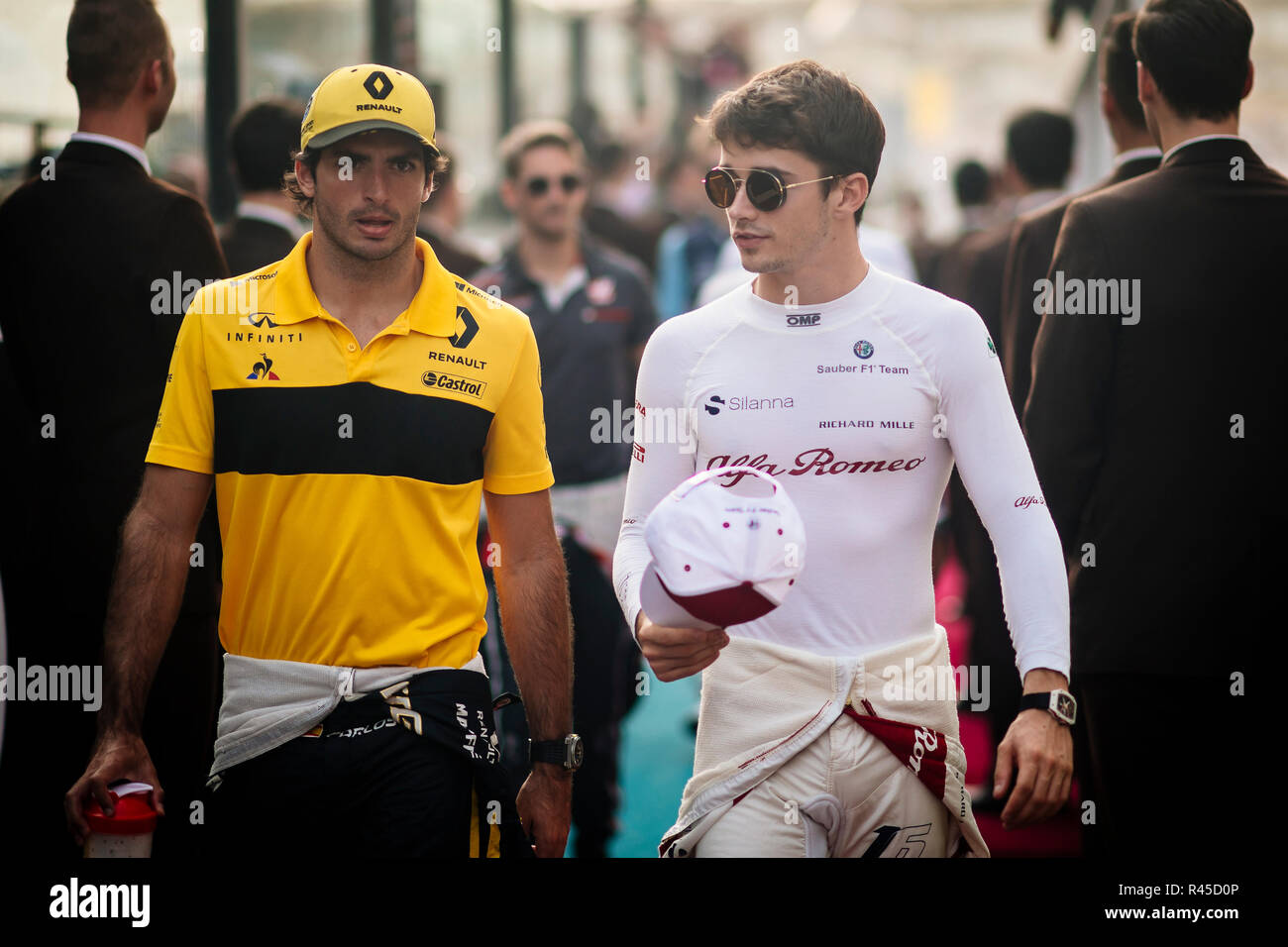 charles leclerc and carlos sainz
