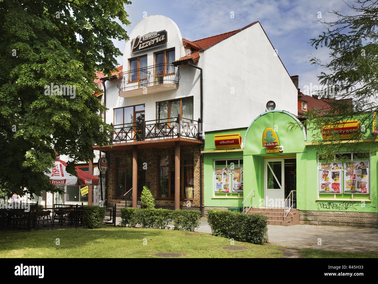 View of Kostrzyn nad Odra. Poland Stock Photo Alamy
