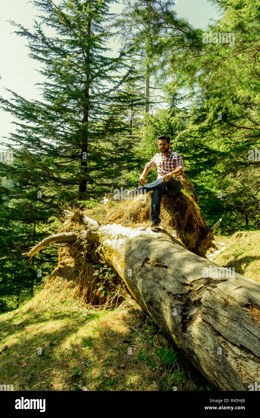 man standing on forest | Woods photography, Man photography, Nature  photoshoot