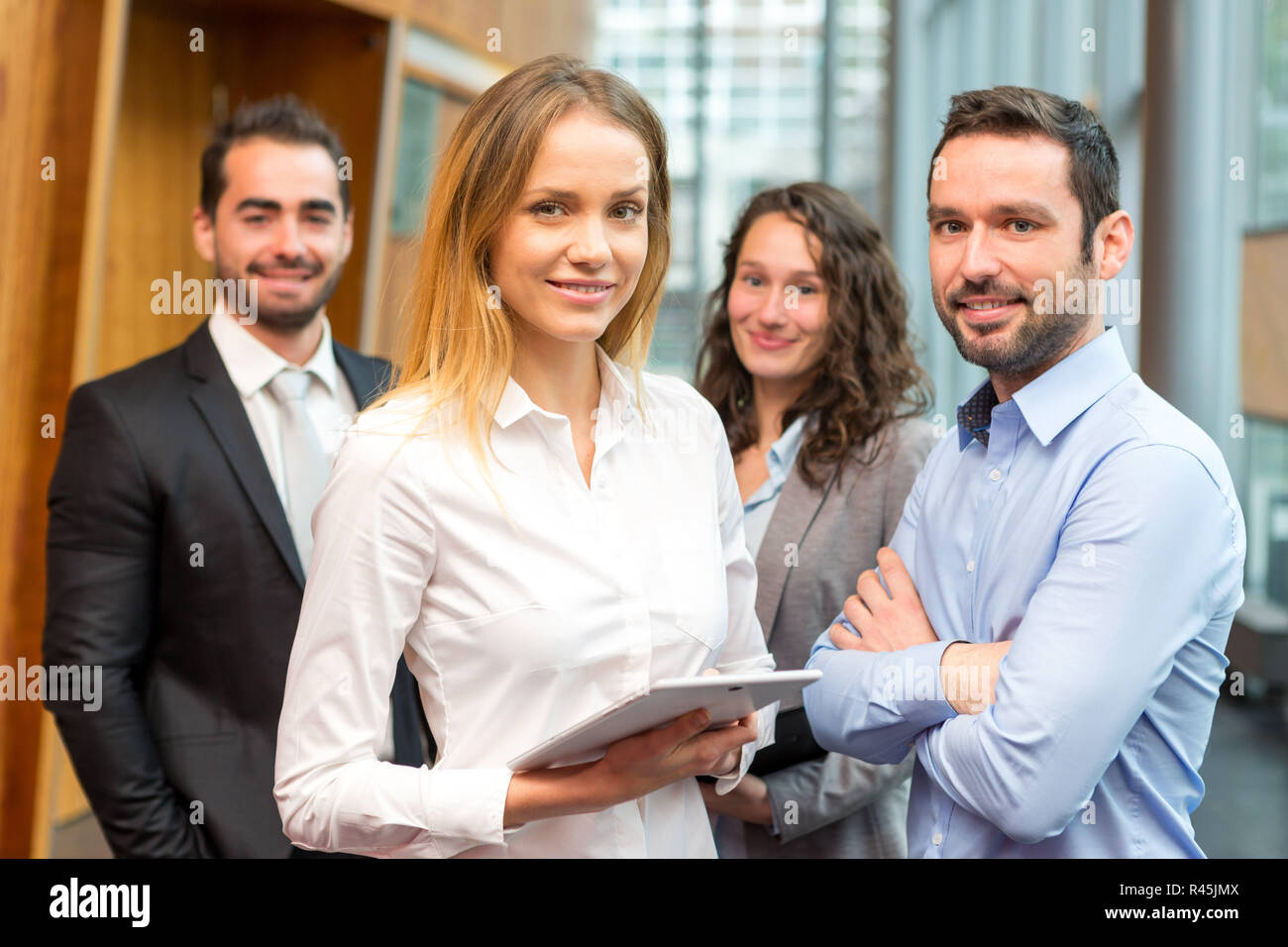4к pretty business woman work hi-res stock photography and images - Alamy