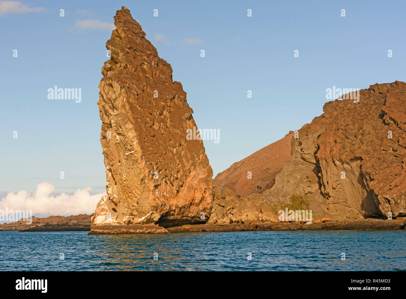 Colorful Rock on a Volcanic Island Stock Photo - Alamy