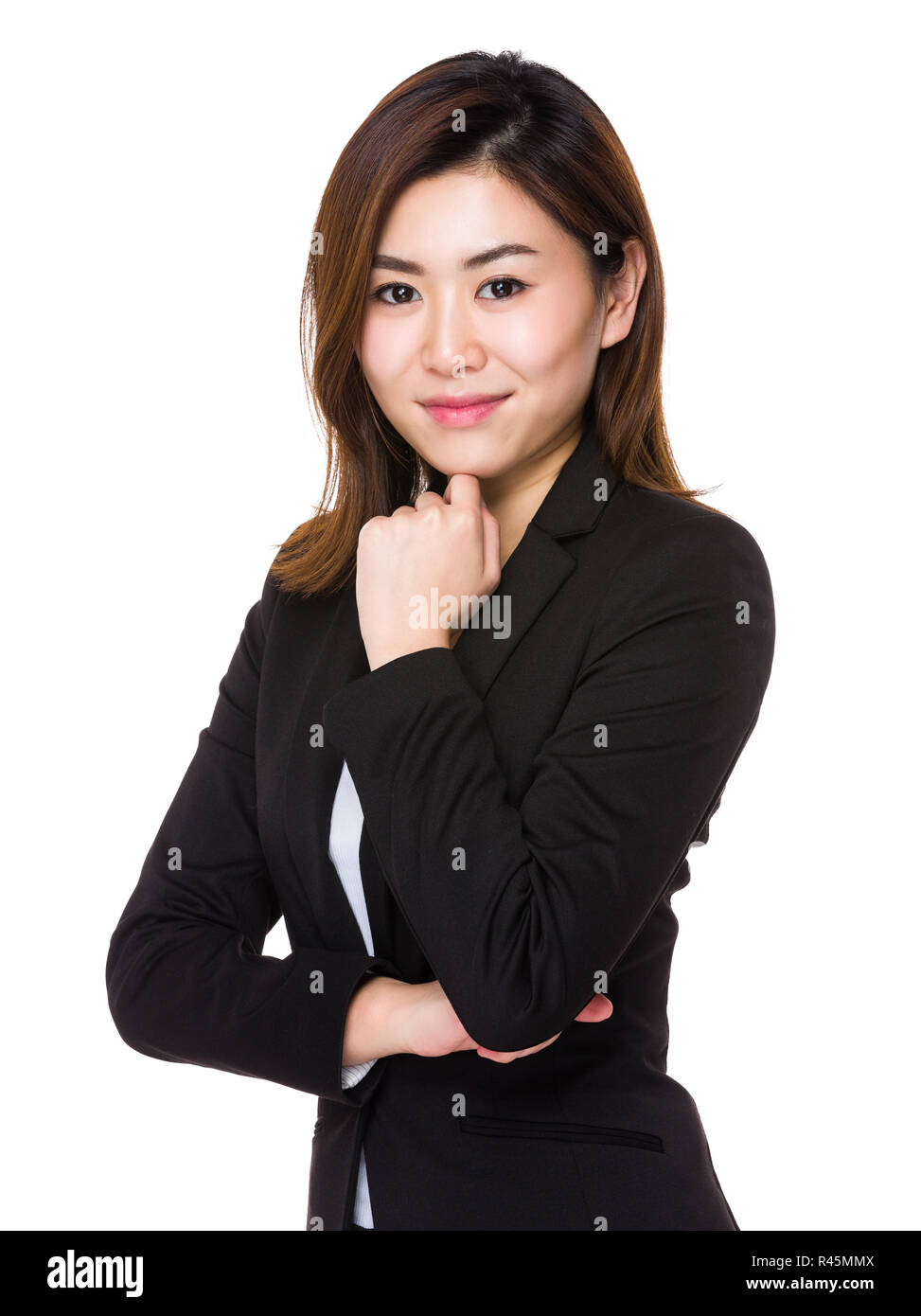Beautiful young slim asian business hi-res stock photography and images ...