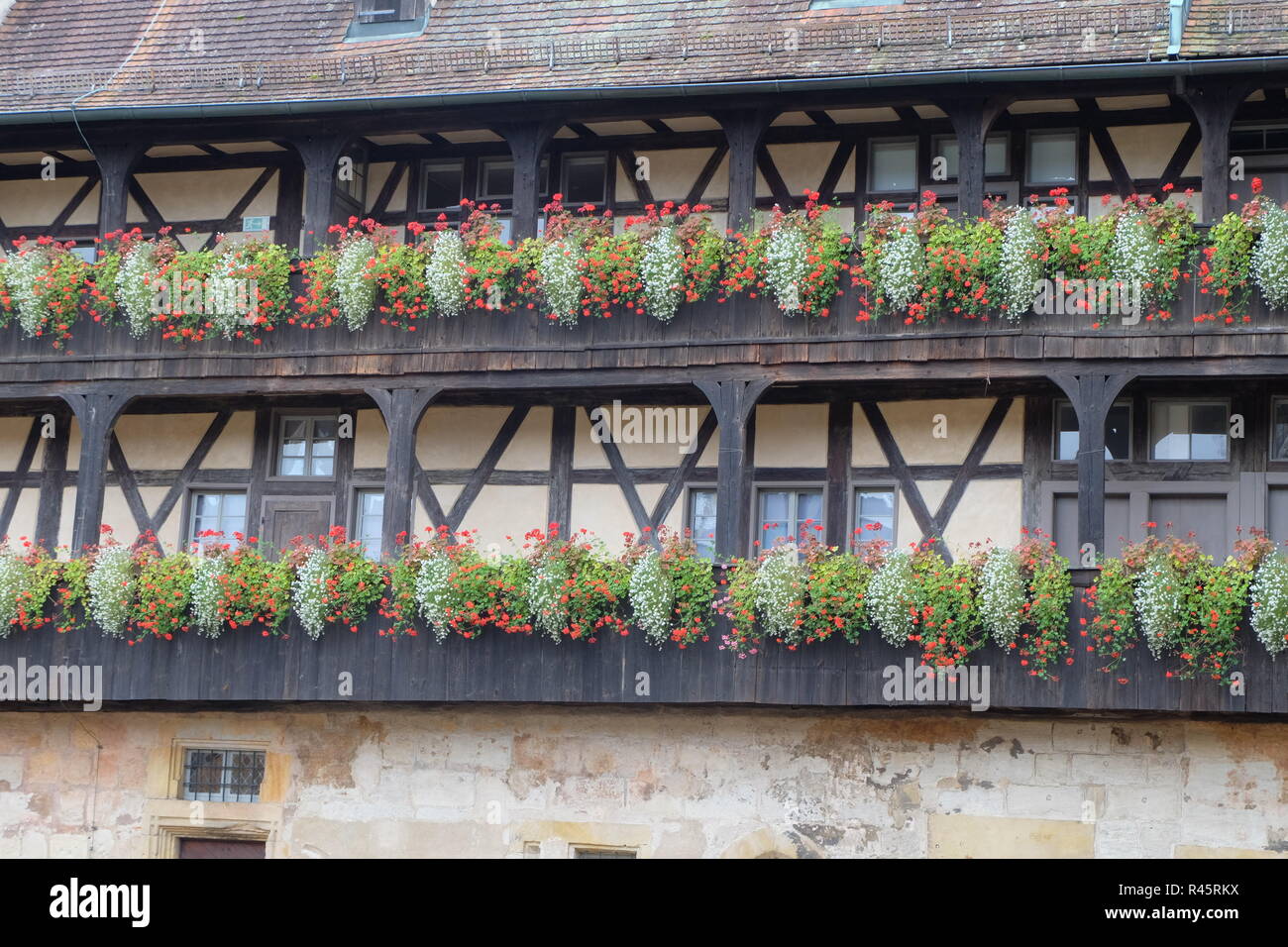 historic old town of bamberg,upper franconia,bavaria,germany Stock Photo