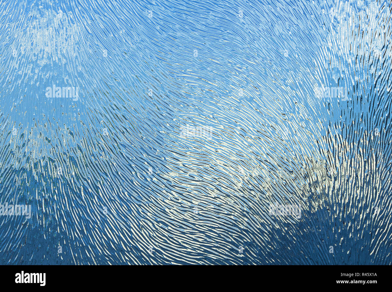 Embossed glass texture wallpaper. Uneven glass surface background image