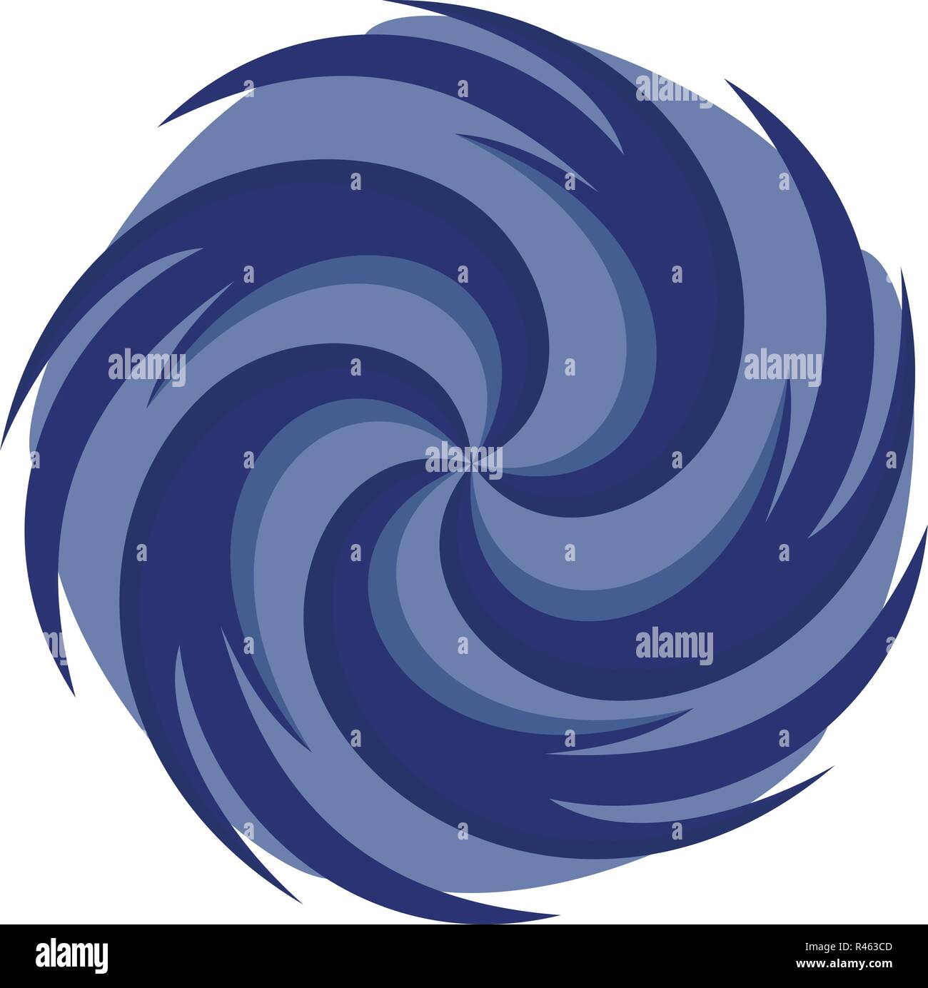 Tornado icon. Flat illustration of tornado vector icon for web isolated ...