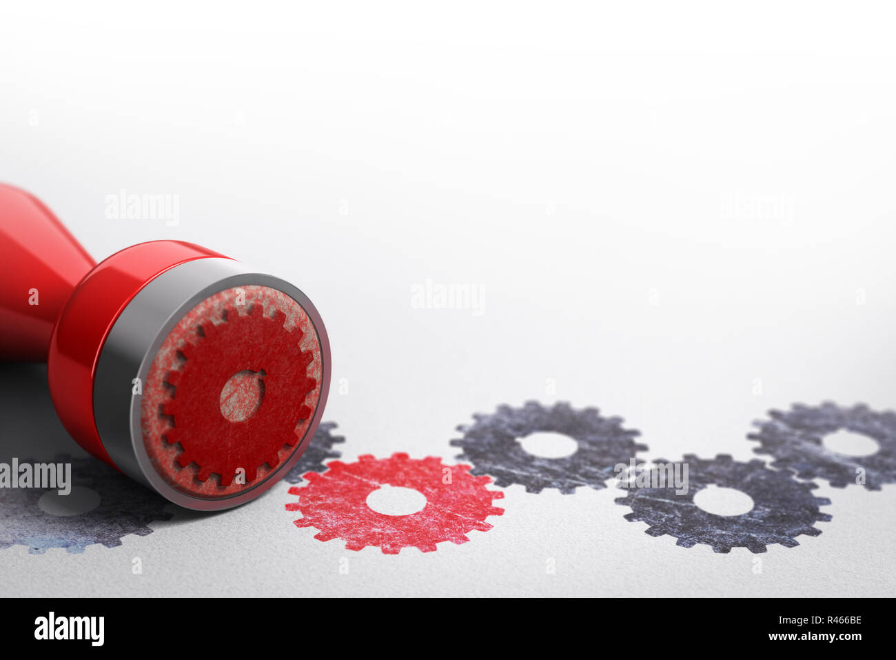 Gears interconnecting hi-res stock photography and images - Alamy