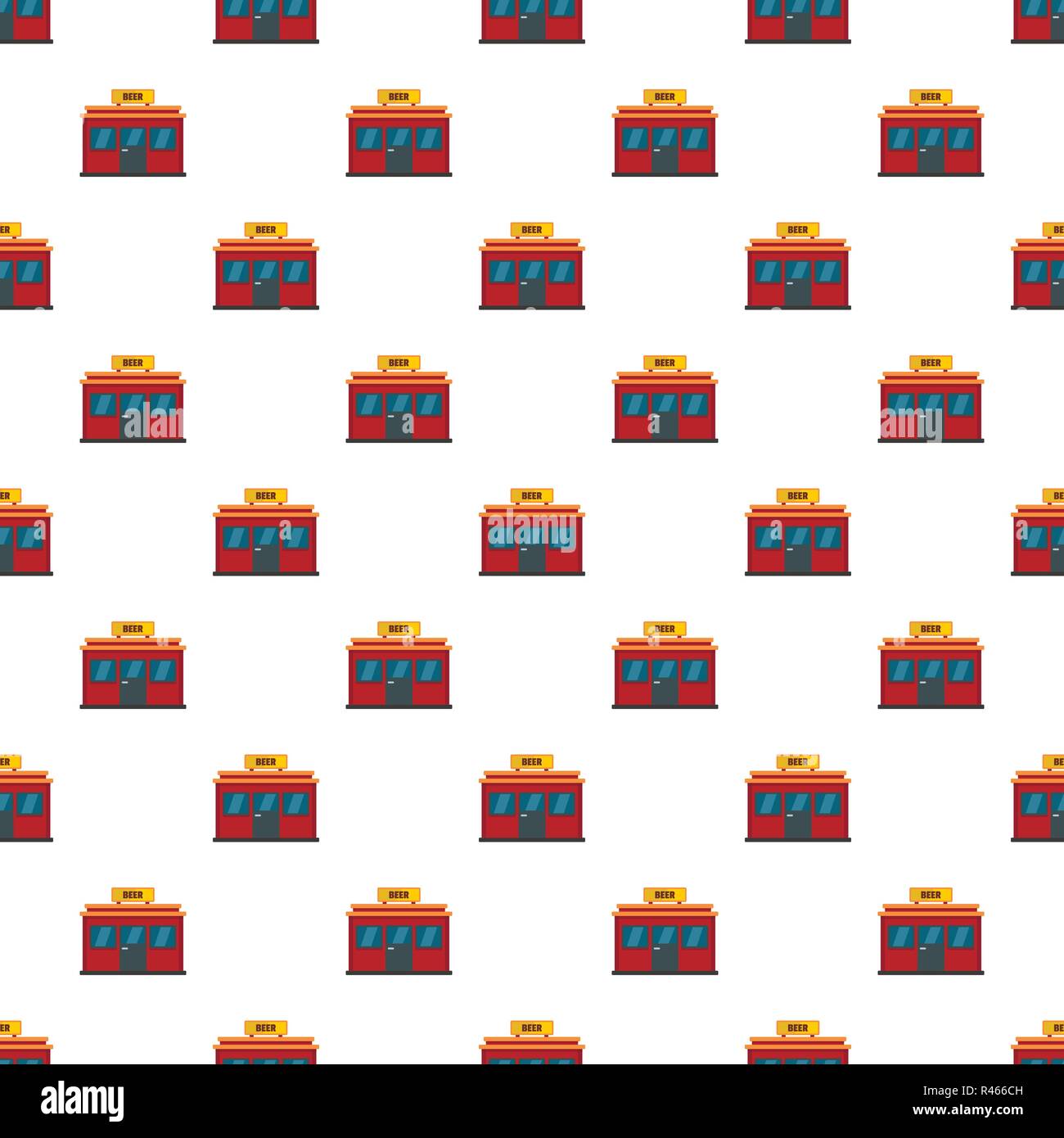 Beer shop pattern seamless vector repeat for any web design Stock ...