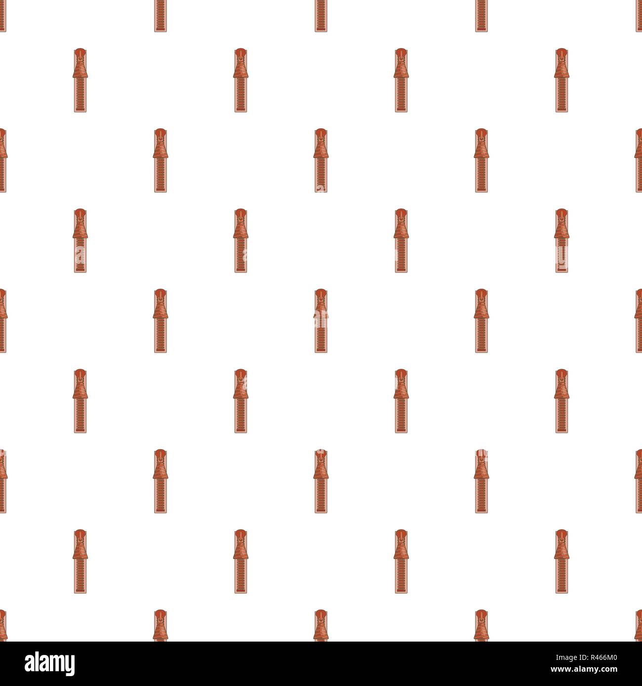 Lock zip pattern seamless vector repeat for any web design Stock Vector